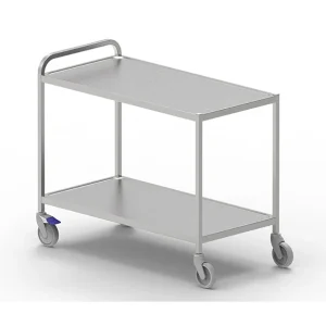 Bordsvagn med Handtag 2-plan 1100x550x850/940mm