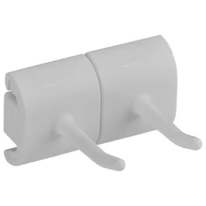 Väggupphäng Hyg Dubbelkrok Vit