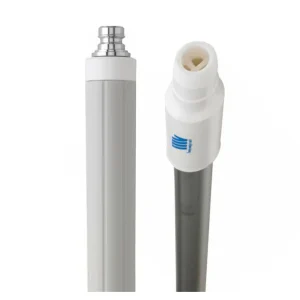 Skaft Vattengenomlöp 150cm Vit