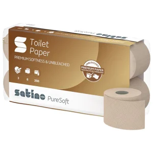 Satino Toalett PureSoft MT1 3-lag 72rl