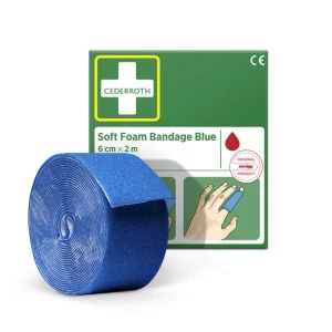 Cederroth Plåster Soft Foam Blå 6cmx2m