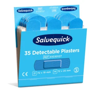 Detectable-plåster Blå Refill 35st