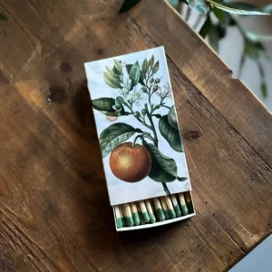 Tändsticksask Apelsin