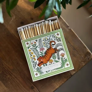 Tändsticksask Arianes Green Tiger