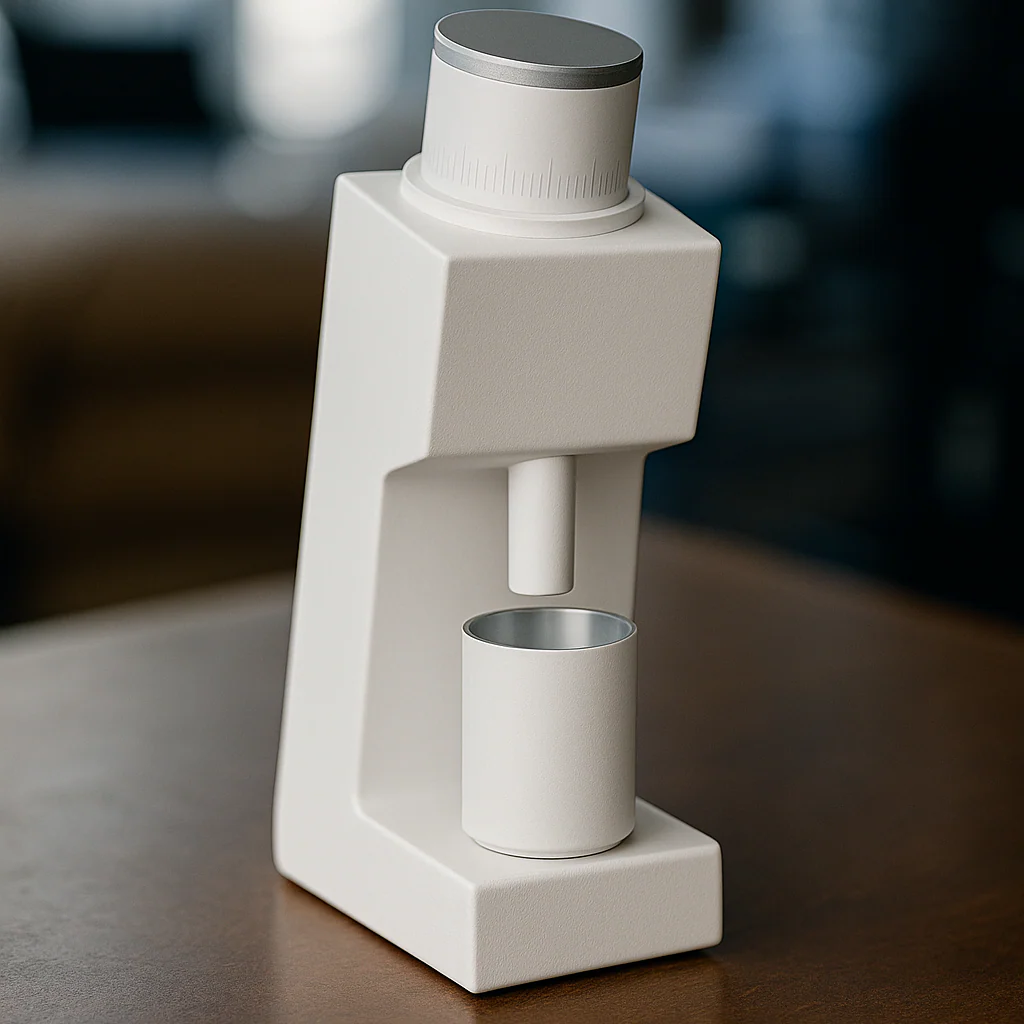 Kaffekvarn Elektrisk 48mm – Automatisk Kvarn i Aluminiumlegering för hemmakontor & Café - Bild 3