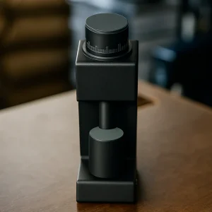 Kaffekvarn Elektrisk 48mm – Automatisk Kvarn i Aluminiumlegering för hemmakontor & Café