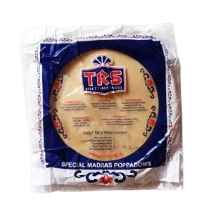 TRS Naturella Papadams - 200g (Plain Papadams)