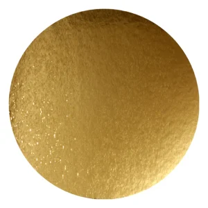 Tårtbricka Rund Guld/silver 100st