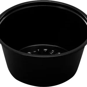 Bägare plast 96ml 2500st Svart