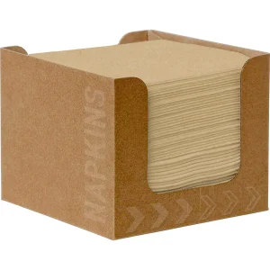Servett Bio Dunisoft  20x20cm Natural Brown 1200st