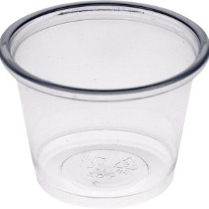 Bägare plast 30 ml 5000st Transparent