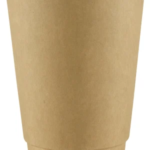 Varmdrycksbägare 355 ml Double Wall Brun/brun 500st
