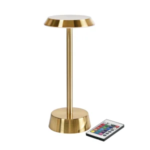 Nour Sladdlös Ledlampa 11,9x26,4 Mässing 6st