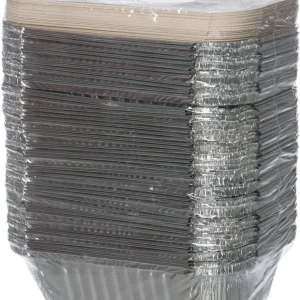 Aluminiumform 850 ml 50-pack Silver inkl. lock 900st