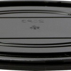 Tårtform Modern Svart 125st