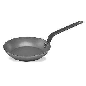 Stekpanna Blacksteel, 4mm platt järnhandtag 36 cm