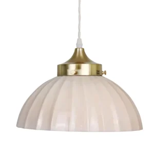 Taklampa Irma, Opal Beige