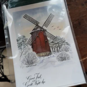 6 Enkla Julkort Med Kuvert