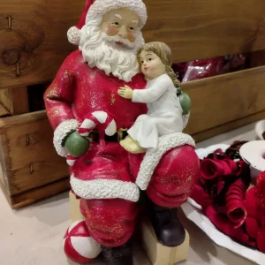 Jultomte med barn - Jul