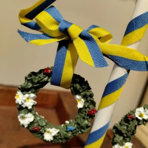 Midsommarstång Vit Liten - 24cm