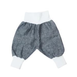 Byxor - Ekologisk Bomull/Hampa - Puff Mörkblå