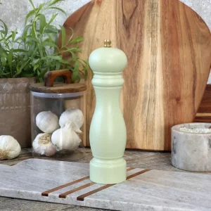 Saltkvarn - Pepparkvarn - Ljusgrön - H 20cm