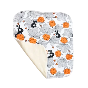 Snuttefilt - Ekologisk Bomull - Myren Vit