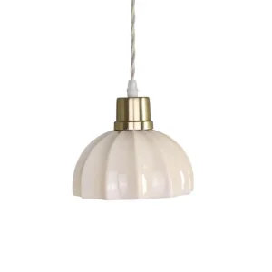 Taklampa Doris, Opal Beige